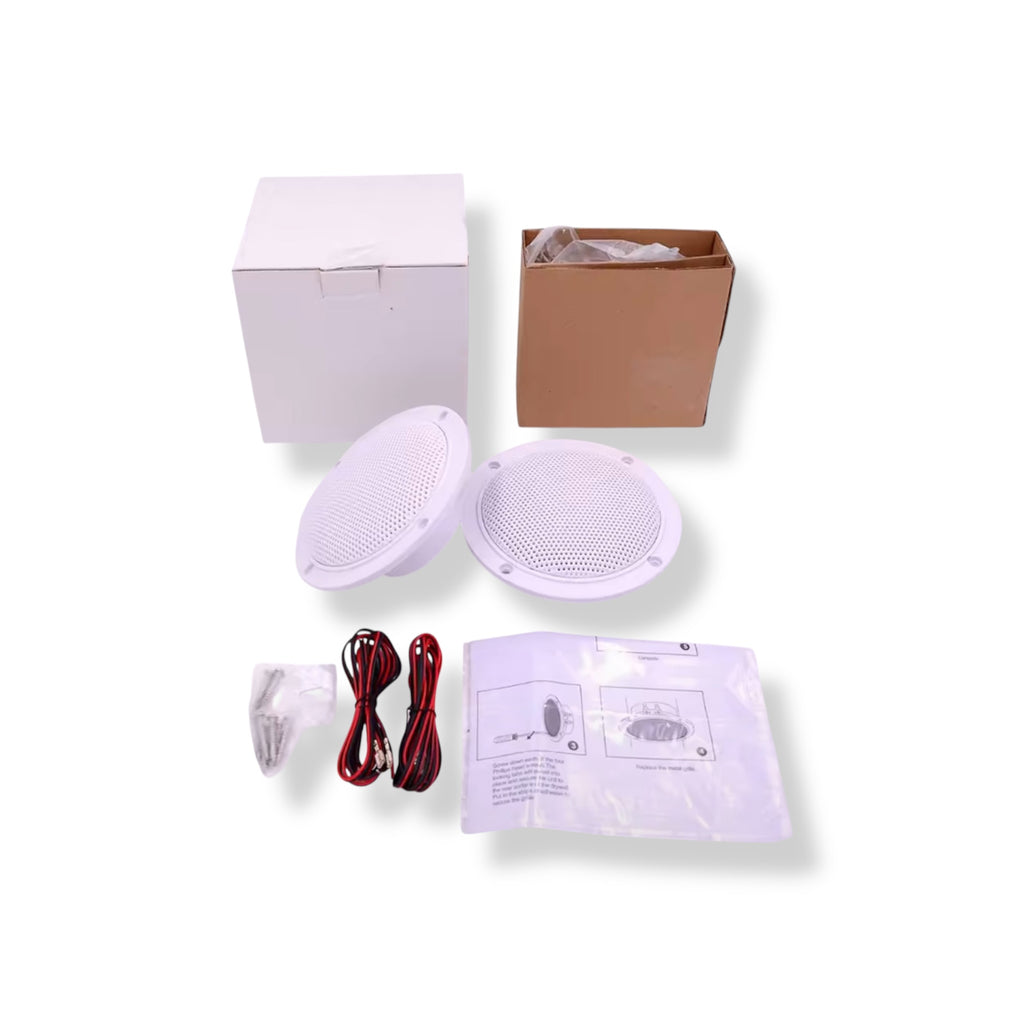 Båthøyttalere 2 stk – Vanntette marinehøyttalere IP66