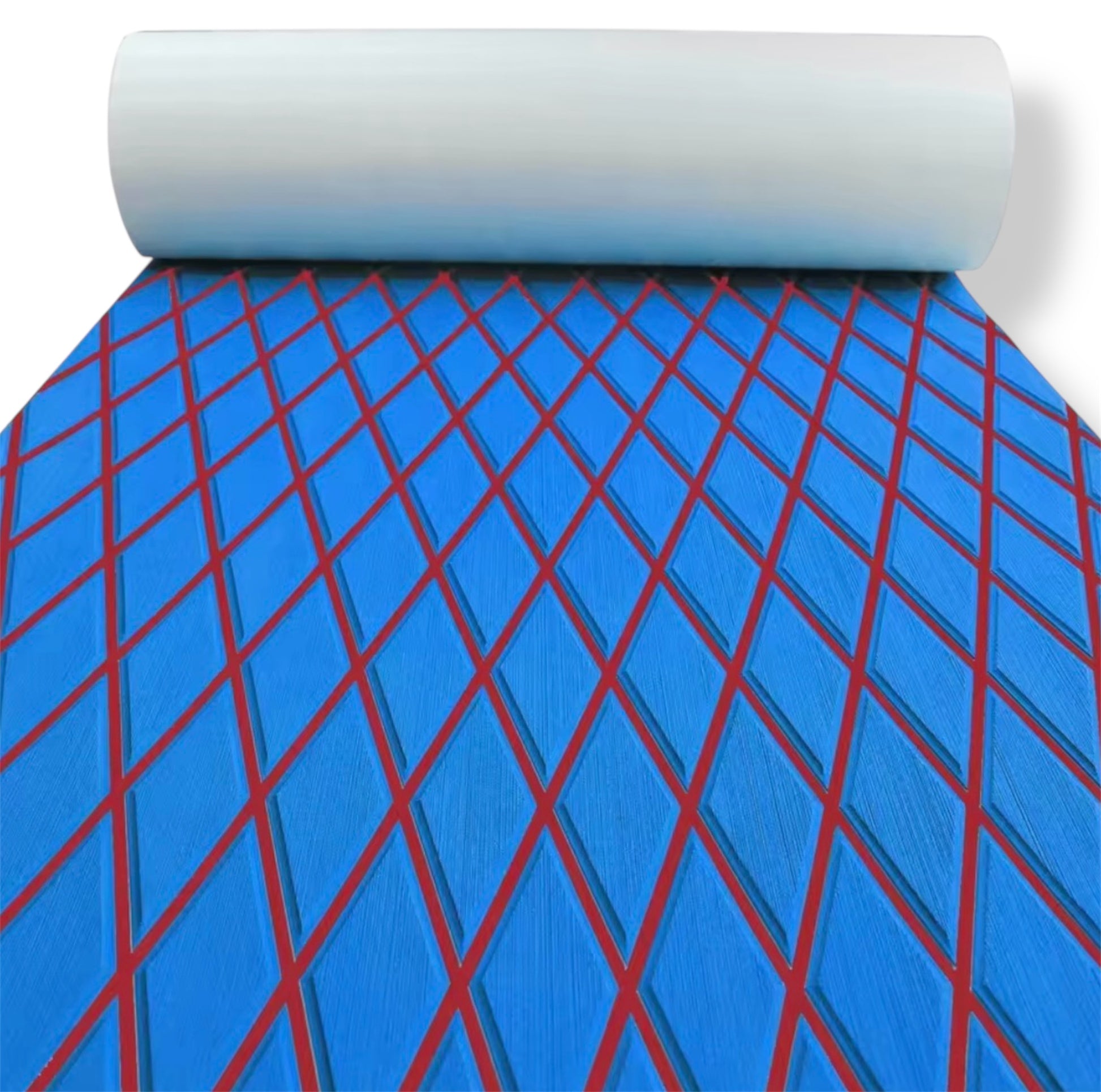 Høydensitets diamant EVA båtdekk-matte – 1900 × 7000 × 6 mm