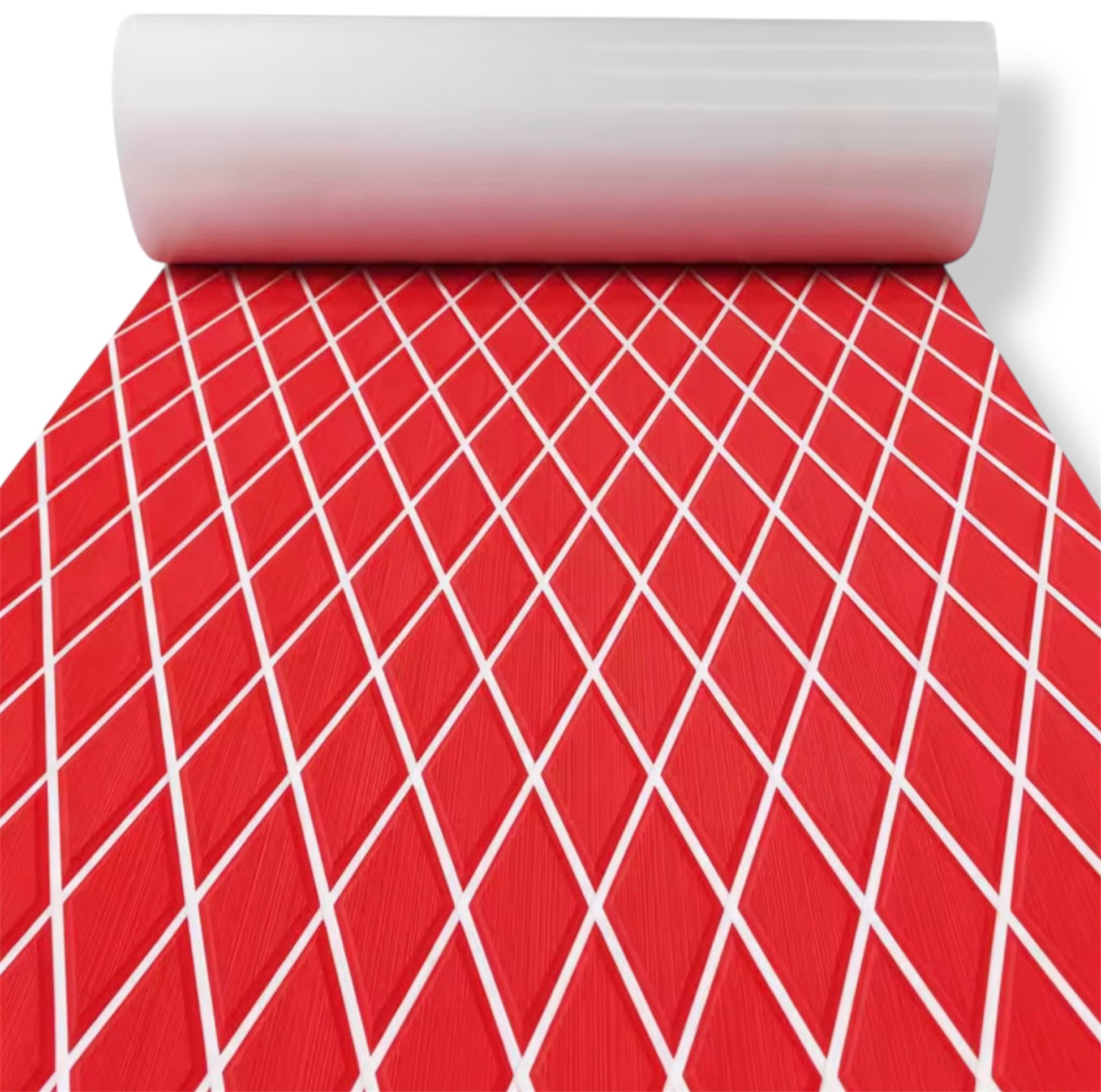 Høydensitets diamant EVA båtdekk-matte – 1900 × 7000 × 6 mm