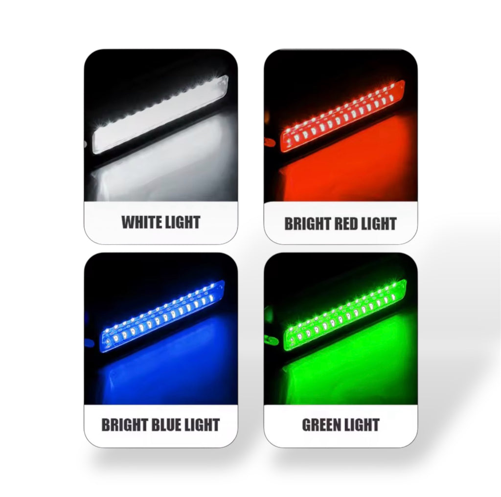 Undervanns LED-lys i rustfritt stål 316 – 50W / 80W (IP68) (1stk)