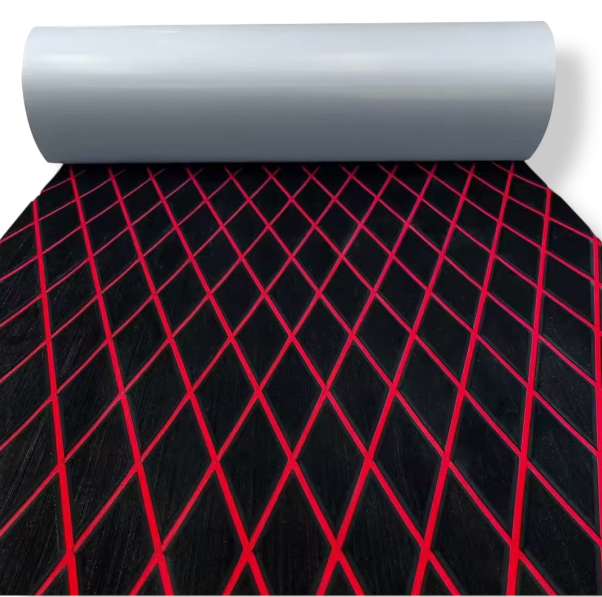 Høydensitets diamant EVA båtdekk-matte – 1900 × 7000 × 6 mm