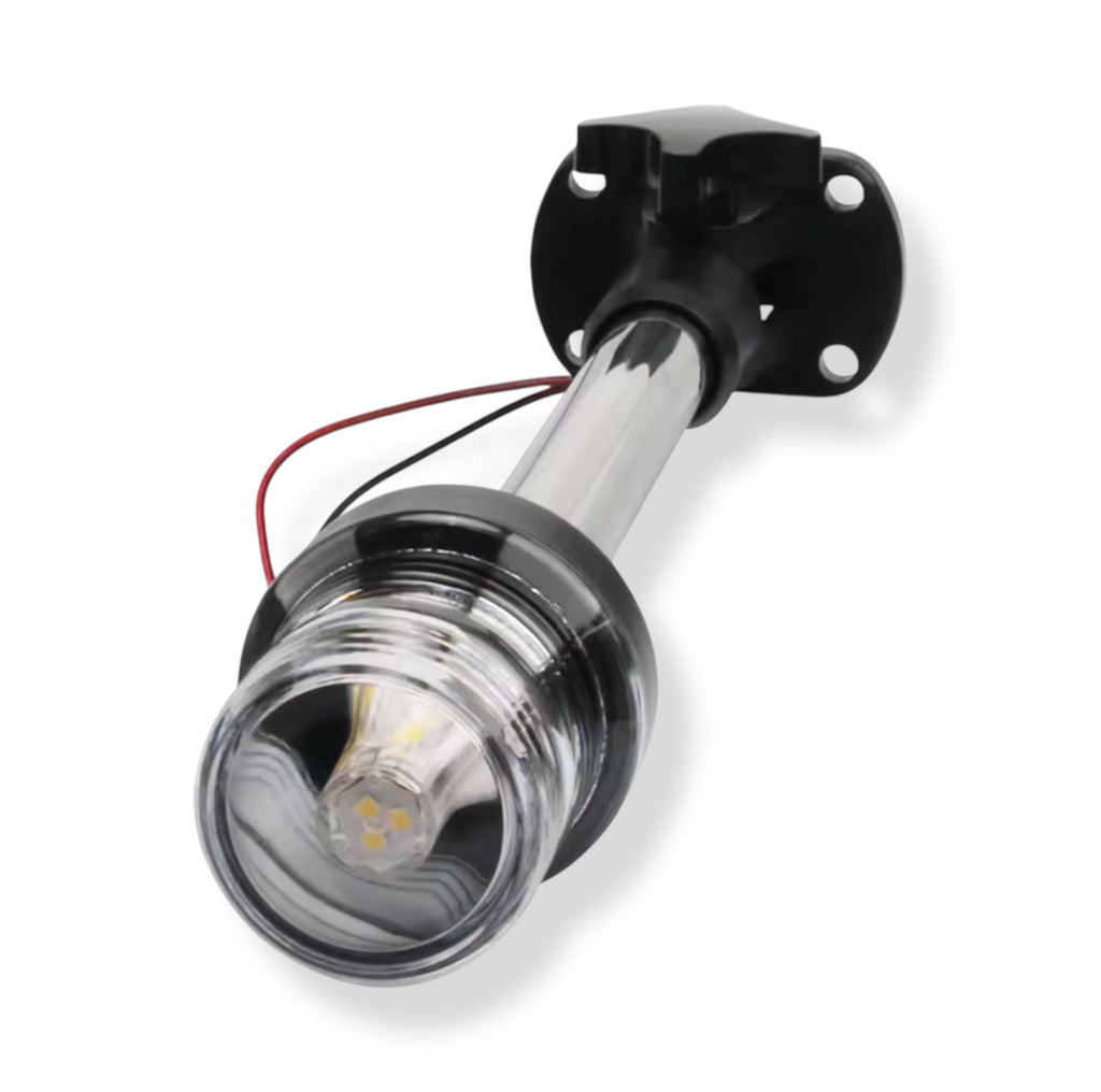 LED nedfellbar ankerlanterne 12–24V – Navigasjonslanterne for båt og yacht