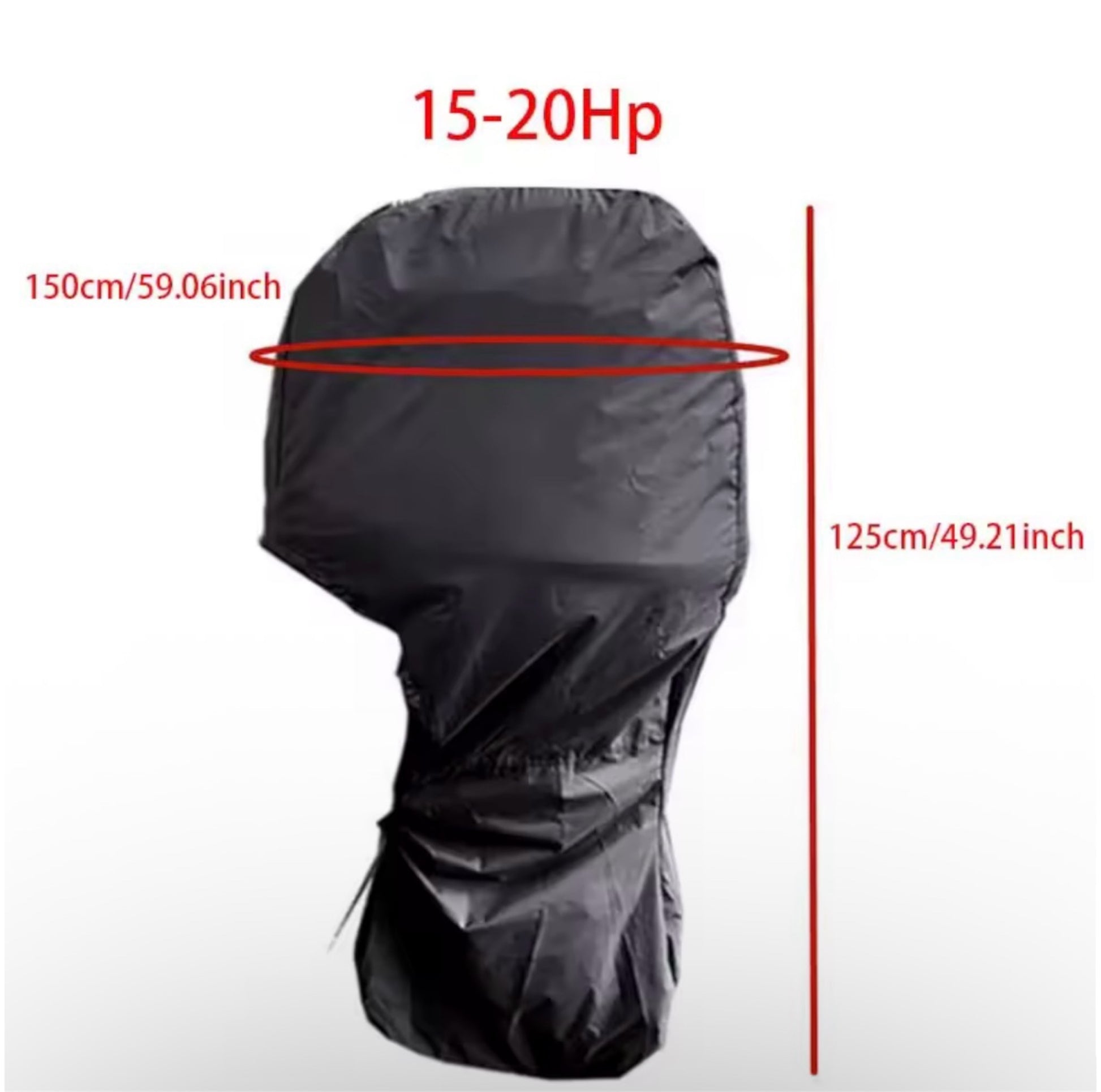 Vanntett båtmotortrekk 210D – 6–225 hk utenbordsmotor