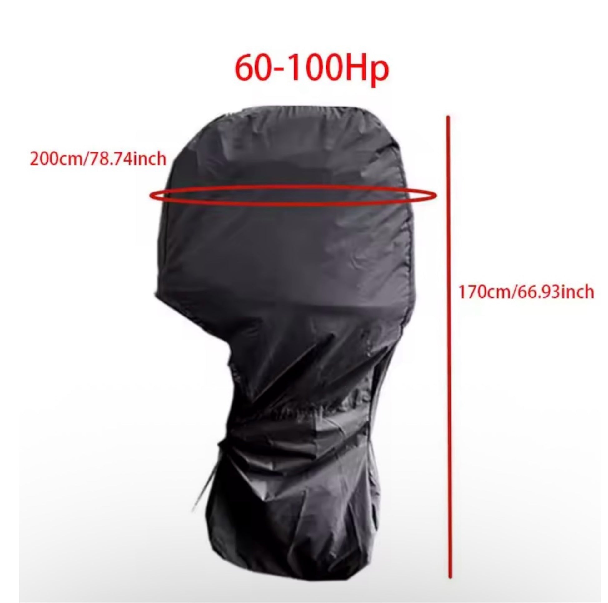 Vanntett båtmotortrekk 210D – 6–225 hk utenbordsmotor