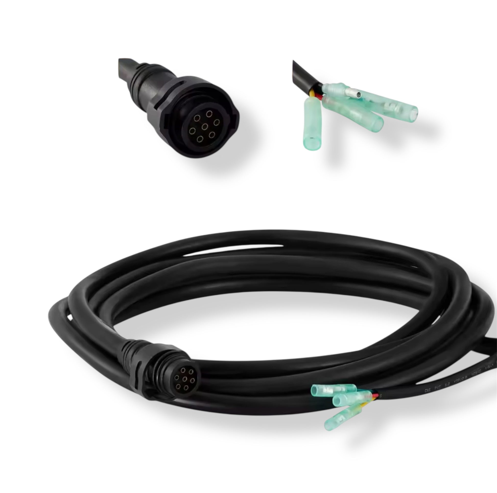 Kontrollboks til Yamaha 9,9–30 hk – 7-pins kontakt