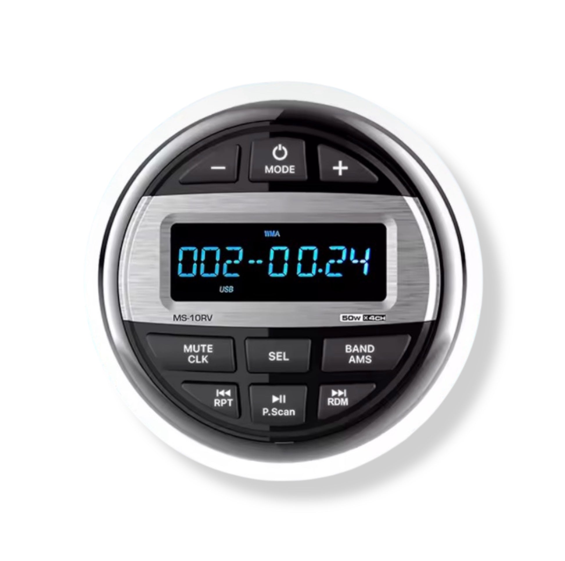 Båt stereoanlegg med Bluetooth – Marine radio IPX5, 4×50W