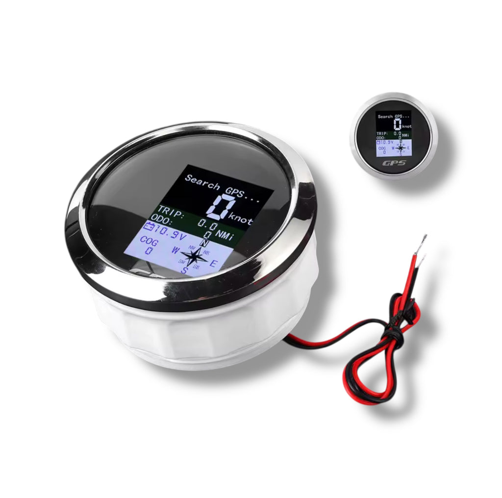 GPS speedometer 85 mm – Digitalt vanntett instrument for båt og yacht