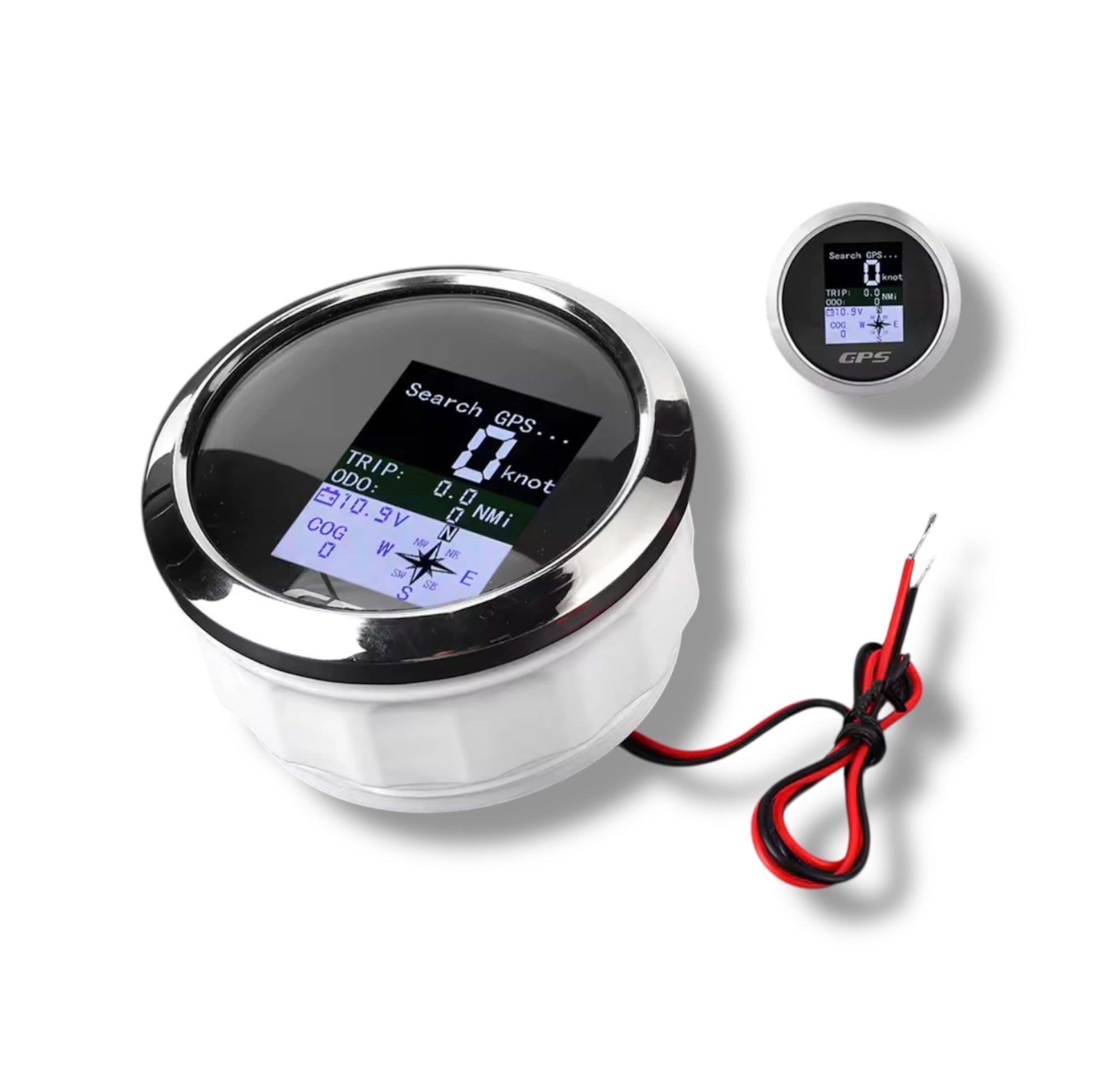 GPS speedometer 85 mm – Digitalt vanntett instrument for båt og yacht