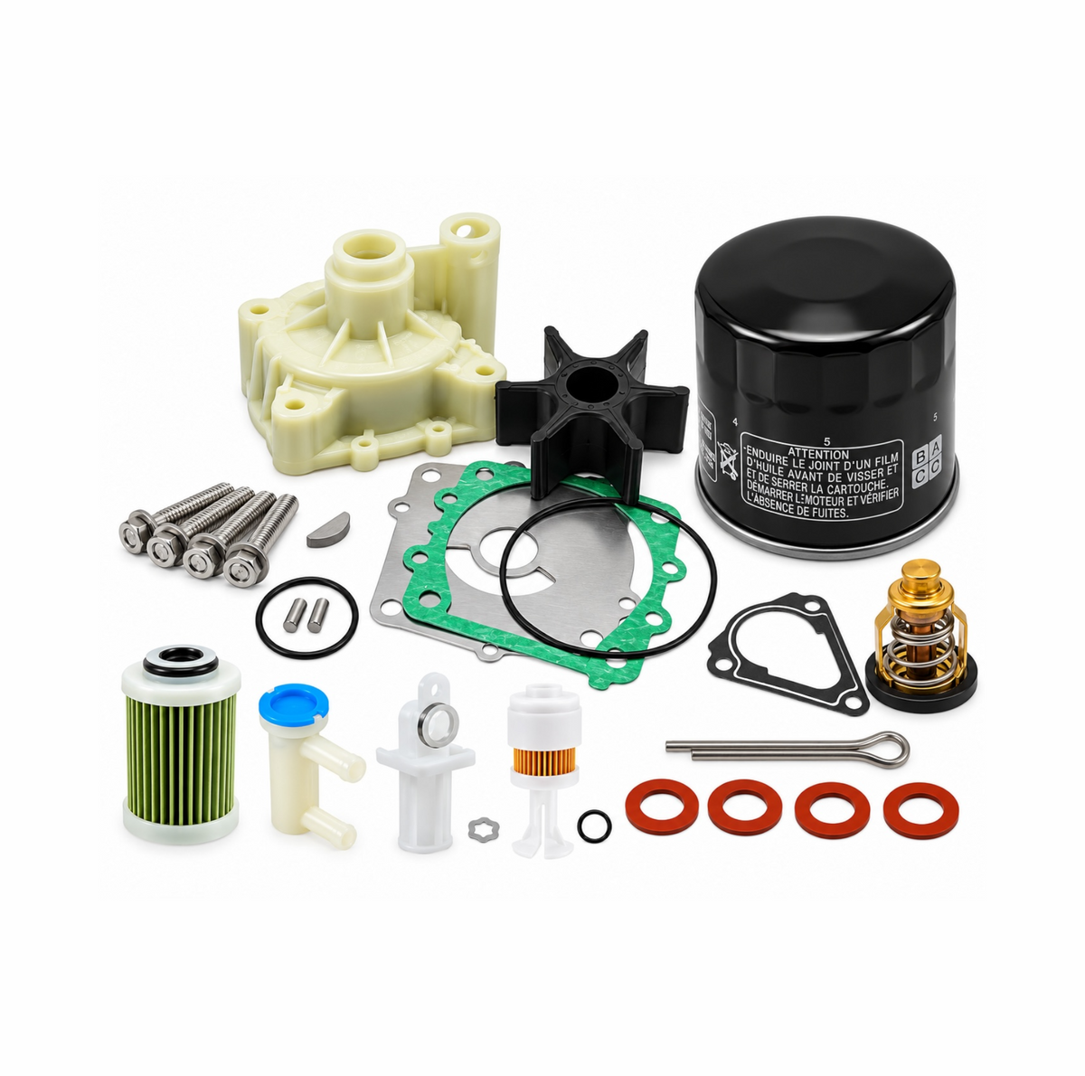 Yamaha Servicesett F150A / F150B / F150D / F150F – Komplett Servicekit