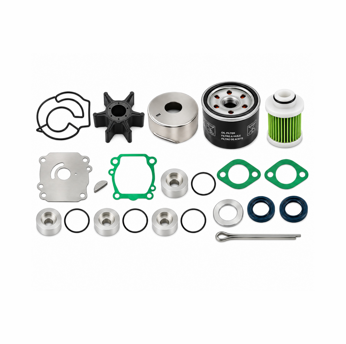 Suzuki Servicesett DF100A / DF115A / DF140A 2013+ – Komplett Servicekit