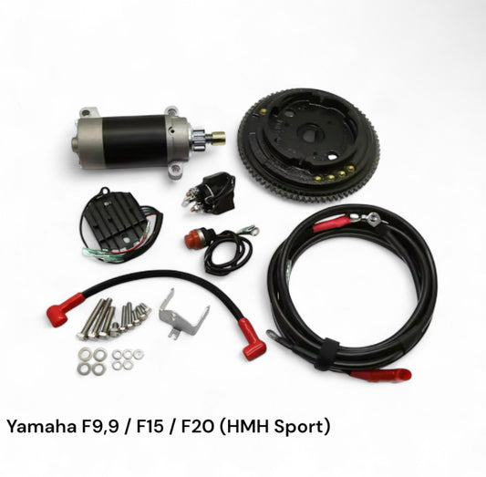 Elektrisk start kitt til Yamaha F9,9, F15 of F20